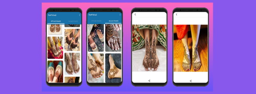 Foot/Feet Mehndi Designs