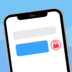 Generic IPhone Message Dialog Balloon With Padlock Icon.png